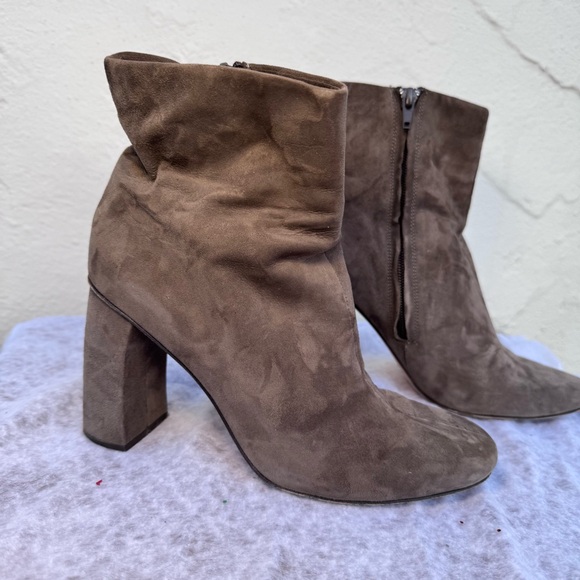Jean-Michael Cazabat suede booties size:6.5 - Picture 2 of 11